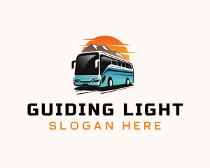 Transportation Bus Vehicle logo design