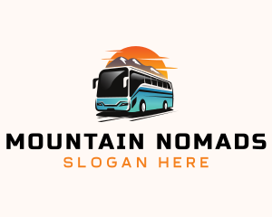 Transportation Bus Vehicle logo design