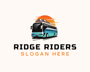 Transportation Bus Vehicle logo design