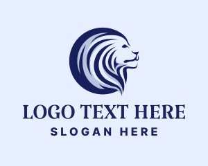 Stately Lion Head Logo