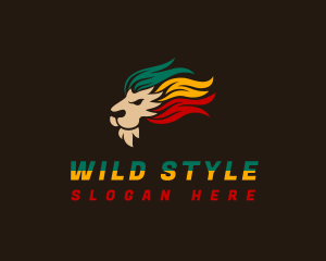 Jamaican Wild Lion logo design