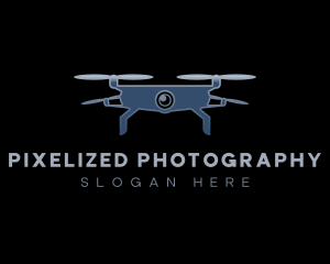 Drone Flight Camera logo design