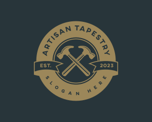 Artisan Hammer Carpentry logo design