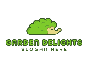 Garden Bush Hedgehog logo design