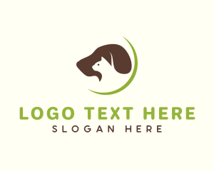 Dog Cat Veterinarian logo