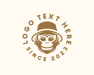 Monkey Hat Hipster  logo