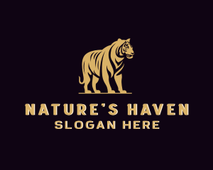 Tiger Wildlife Animal logo
