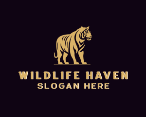 Tiger Wildlife Animal logo