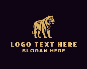 Wildlife - Tiger Wildlife Animal logo design