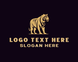 Tiger Wildlife Animal logo