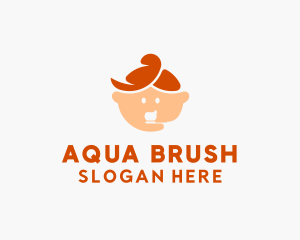 Pediatric Tooth Brush logo design