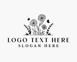 Landscaping Flower Garden logo