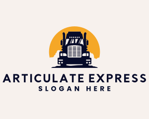  Express Truck Logistics logo design