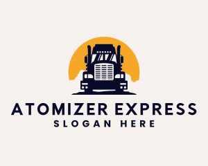  Express Truck Logistics logo design