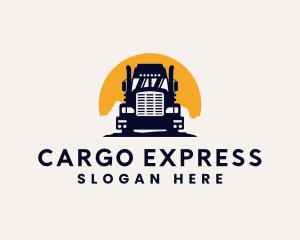  Express Truck Logistics logo design