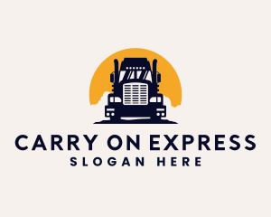  Express Truck Logistics logo design