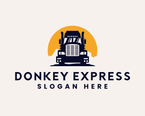  Express Truck Logistics logo design