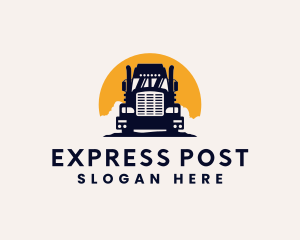  Express Truck Logistics logo design