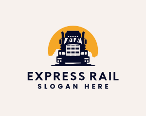  Express Truck Logistics logo design