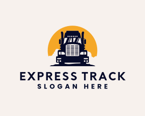  Express Truck Logistics logo design