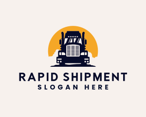  Express Truck Logistics logo design