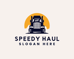  Express Truck Logistics logo design