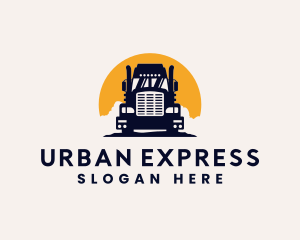  Express Truck Logistics logo design