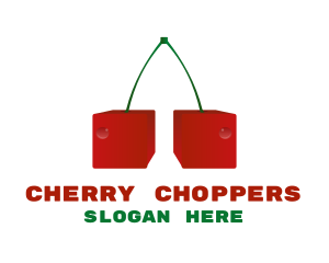 Sweet Cherry Cubes logo design