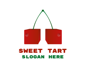 Sweet Cherry Cubes logo design