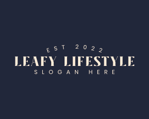 Generic Feminine Lifestyle logo design