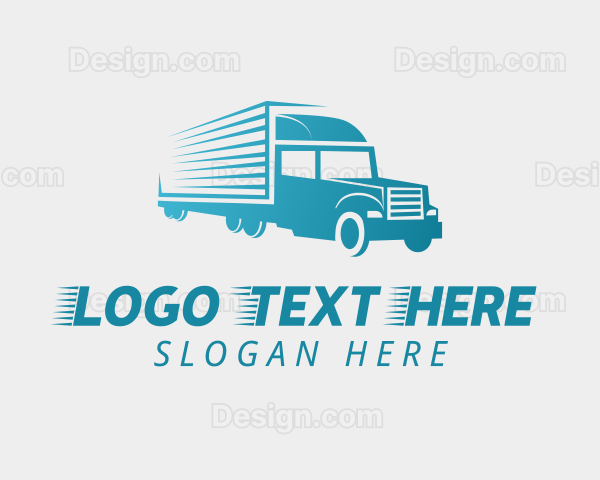 Logistic Truck Express Logo