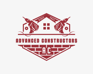 Handyman Drill Repair logo design