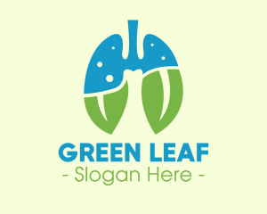 Leaf Breath Lungs logo
