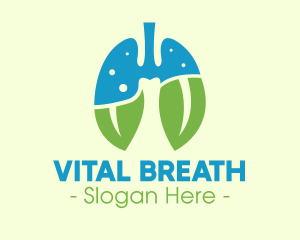 Leaf Breath Lungs logo