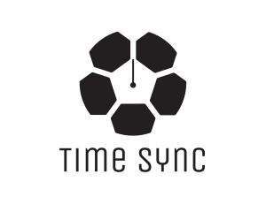 Soccer Ball Watch Clock logo