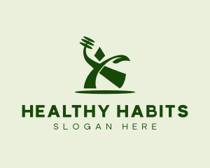 Abstract Healthy Lifestyle  logo