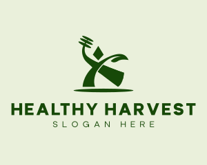 Abstract Healthy Lifestyle  logo design