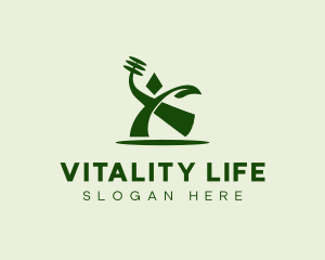 Abstract Healthy Lifestyle  logo