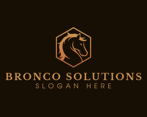 Horse Stallion Mare logo