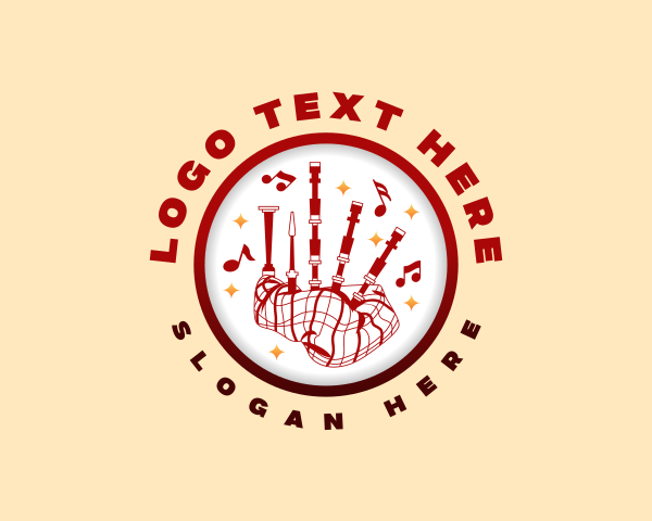 Tartan logo example 4