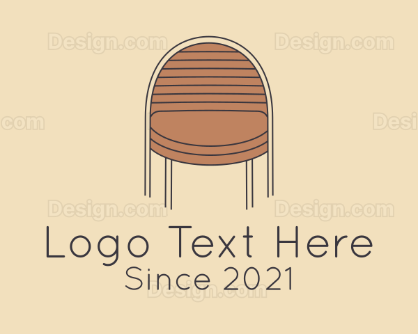 Chair Home Furniture Logo