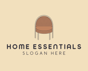 Chair Home Furniture  logo design