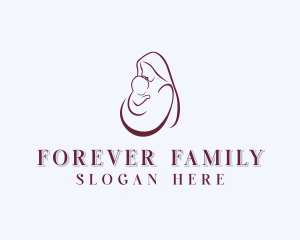 Mother Postpartum Maternity logo design