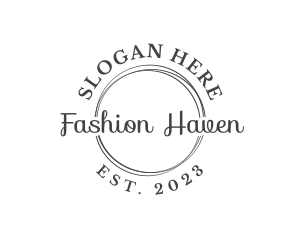 Fashion Apparel Store logo design