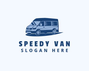 Blue Van Vehicle logo