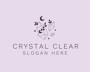 Astral Crystal Leaf logo