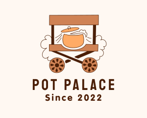 Hot Pot Food Market logo design