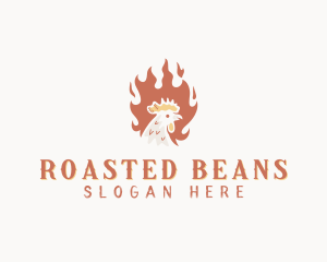 Roast Chicken Barbecue logo design