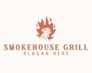 Roast Chicken Barbecue logo