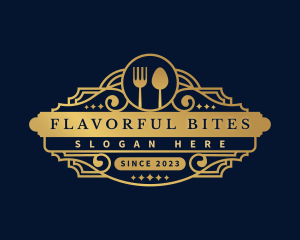 Spoon Fork Restaurant logo design